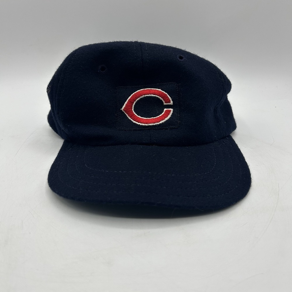 Vintage Wilbac MFG Chicago Cubs Baseball Cap The Grand Slam Cap Large